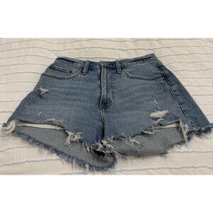 Abercrombie & Fitch the Mom High Rise, Curve Love Jean Short, Size 26/2
